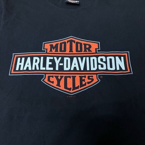 Vintage 90s Harley Davidson Redding T Shirt Medium Made In USA - Picture 4 of 8